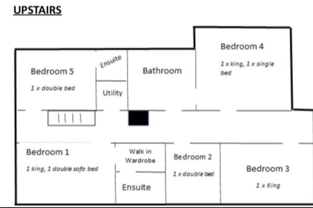 Kidsgrove Grand Victorian House 빌라 외부 사진